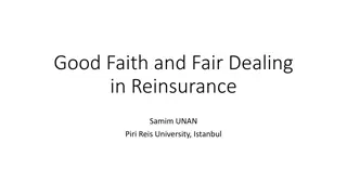 Understanding Good Faith and Fair Dealing in Reinsurance Law