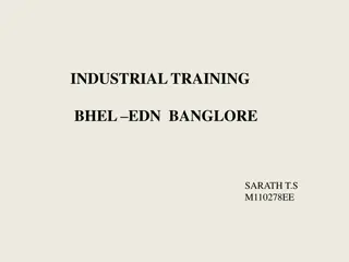 Control Systems and Turbine Protection in Industrial Training at BHEL Education, Bangalore