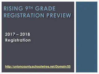 High School Registration and Graduation Requirements for College Admissions
