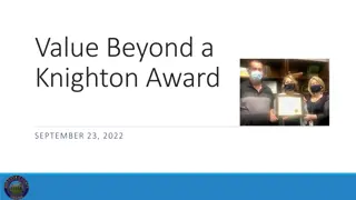 Unveiling the Prestigious Knighton Award: Recognizing Excellence in Performance Audits