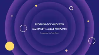Effective Problem-Solving with MECE Principle