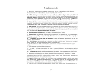 Understanding Argillaceous Rocks: Composition, Formation, and Classification
