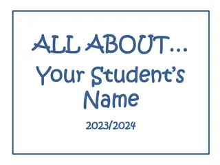 Meet Your Student for 2023/2024: Life, Likes, and Challenges