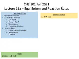 Equilibrium and Reaction Rates Overview: Mastering Key Concepts