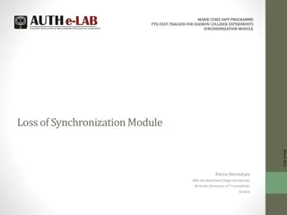 Loss of Synchronization Module for Hadron Collider Experiments