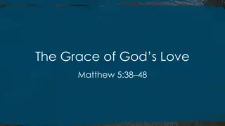 Embracing Love and Forgiveness: A Biblical Perspective on Grace and Vengeance