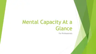 Understanding Mental Capacity Act in Health and Social Care Practice