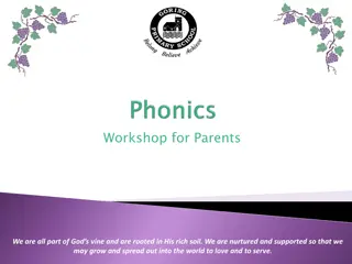 Interactive Phonics Workshop for Parents