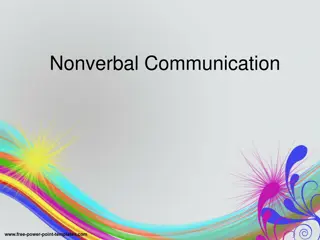 Understanding Nonverbal Communication: Types, Functions, and Characteristics