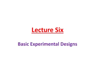 Advanced Experimental Design Techniques in Research