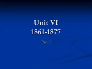 Reconstruction Era: Black Culture, Election of 1868, Grant's Presidency Scandals