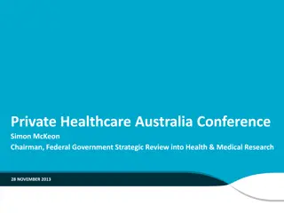 Insights on Australian Healthcare: Challenges and Innovations