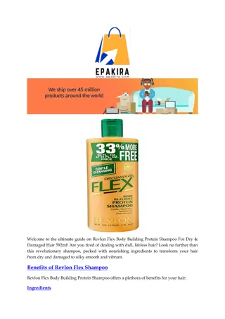 Buy Revlon Flex Body Building Protein Shampoo For Dry & Damaged Hair 592ml