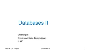 Database Operations and Examples