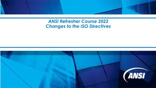 2022 Changes to ISO Directives: What You Need to Know