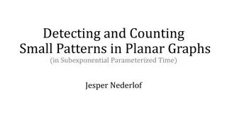 Counting Small Patterns in Planar Graphs: Subgraph Isomorphism Study