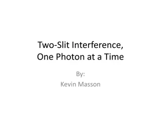 Understanding Two-Slit Interference Experiment by Kevin Masson