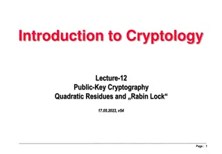 Understanding Rabin Lock in Public-Key Cryptography