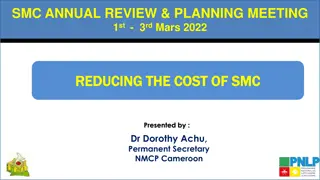 Strategies to Reduce Costs in SMC Implementation - 2021-2023 Paludisme Report Review