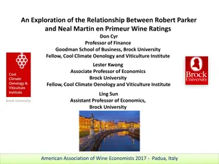 Relationship Between Robert Parker and Neal Martin in Primeur Wine Ratings