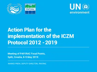 Implementation of ICZM Protocol: Action Plan for Effective Coastal Management