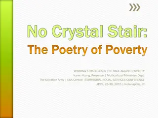Strategies in Overcoming Poverty: A Reflection on Etienne's Story