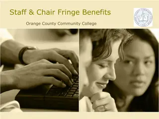 Orange County Community College Fringe Benefits & Staff Policies