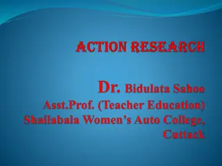 Understanding Action Research in Education for Continuous Improvement