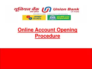 Step-by-Step Online Account Opening Procedure with Union Bank of India