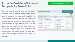 Cost-Benefit Analysis Template for Project Evaluation