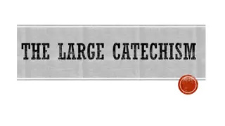 Understanding the Importance of Catechism and Scripture