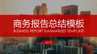 Business Report Summarizes Template 2017