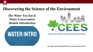 Uncovering Water Conservation Importance with Practical Examples