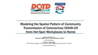 Spatial Patterns of COVID-19 Transmission and Commuter Movement Analysis