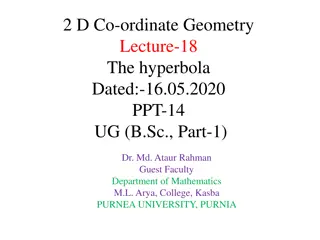 Understanding Hyperbolas in Coordinate Geometry