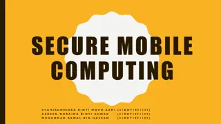 Understanding Three-Tier Architecture in Mobile Computing