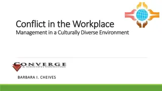 Understanding Conflict in Culturally Diverse Environments
