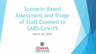 Effective Triage and Assessment Protocols for Staff Exposed to SARS-CoV-2