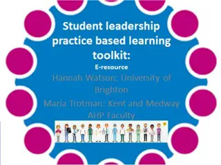 Student Leadership Placement Toolkit: Resources for Practice-Based Learning