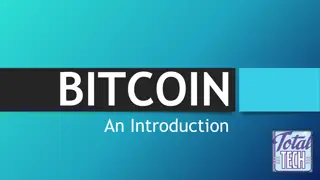 Introduction to Bitcoin: A Brief Overview