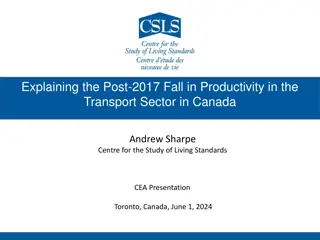 Explaining Post-2017 Productivity Decline in Canadian Transport Sector