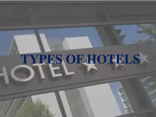 Different Types of Hotels and Their Amenities