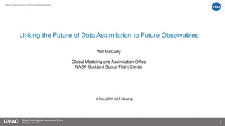 Future of Data Assimilation and Observables in Space Science