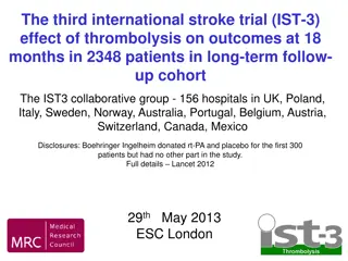 Thrombolysis Outcomes: IST-3 Long-Term Follow-Up Study