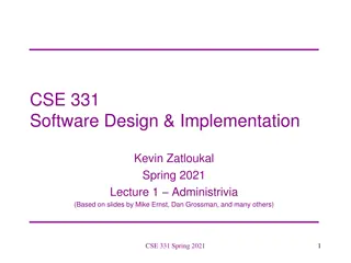 Software Design and Implementation Principles for Success