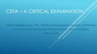 Critical Examination of Modern Free Trade Agreements