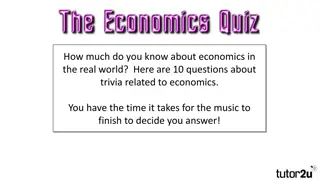 Test Your Economics Trivia Knowledge with These 10 Questions