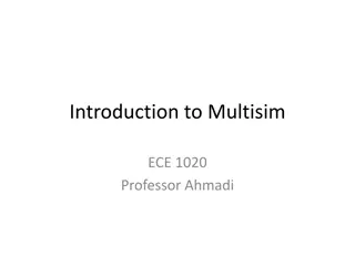 Introduction to Multisim Circuit Simulator