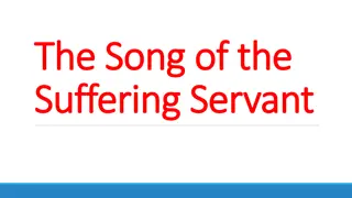 Suffering Servant, Rejected Messiah, and Forgiveness: Reflections from Isaiah