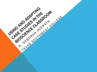 Implementing Case Studies in Genetics: A Practical Approach